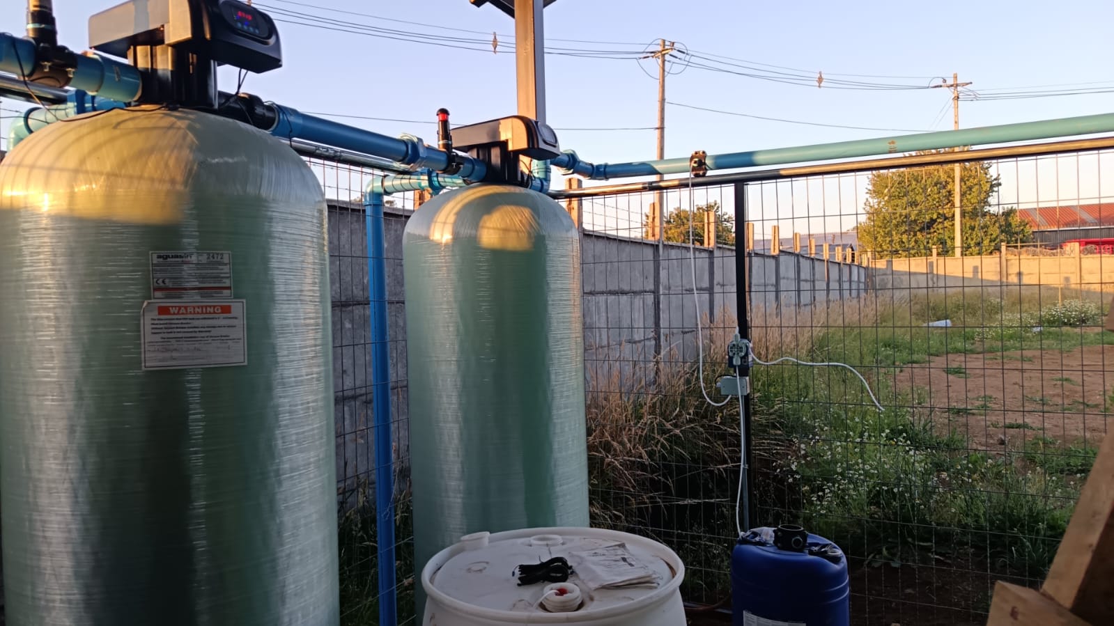 Equipos de tratamiento y filtración de agua industrial